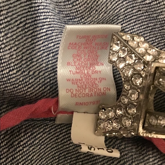 JUSTICE girls jean jacket - Picture 11 of 11